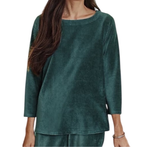 J. Jill | Tops | Pure Jill Cordedvelour Buttonedback Top Size 2x Dark ...